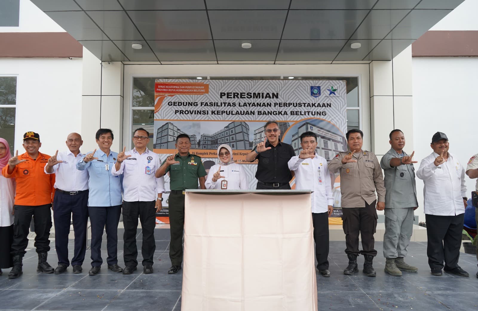 Peresmian Gedung Perpustakaan Provinsi Kep. Babel: Perpustakaan Sebagai Simpul Peradaban