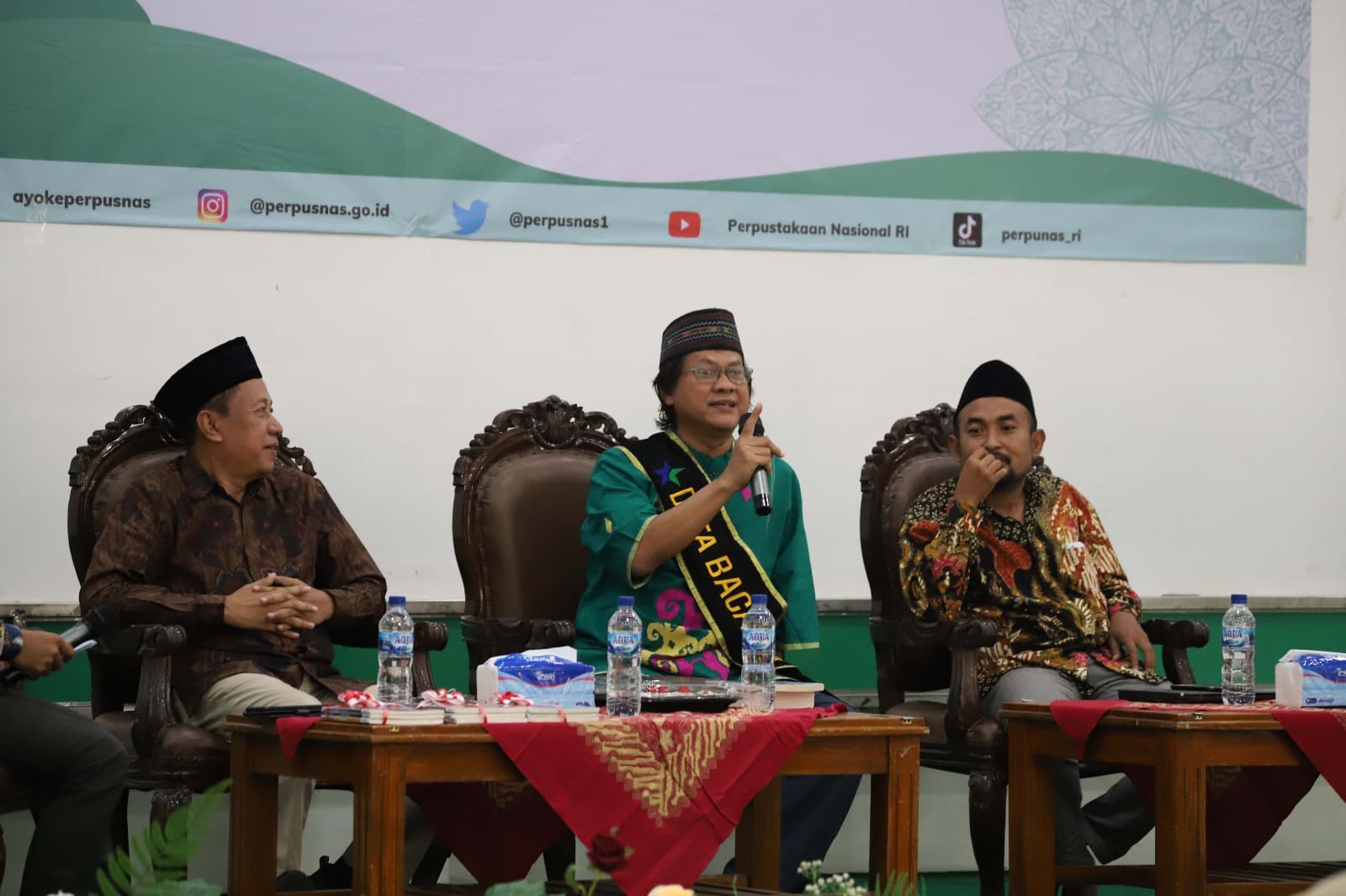 Talkshow Duta Baca Indonesia diselenggarakan di Pesantren Tebuireng