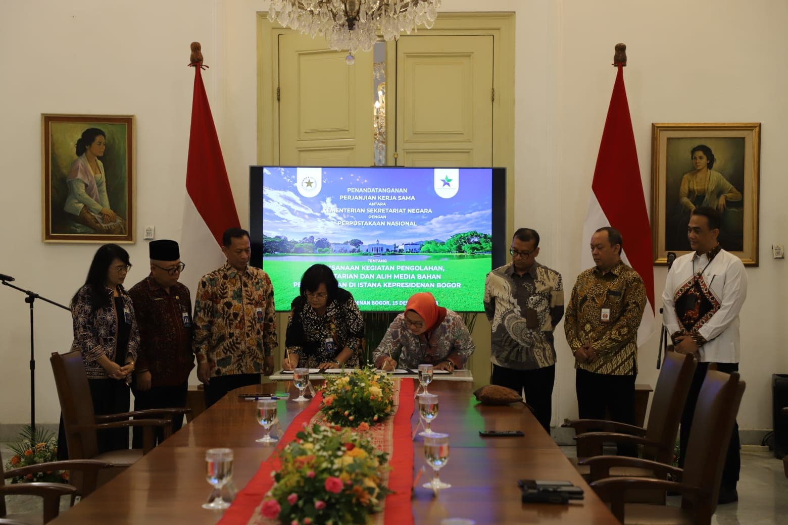 Kemensetneg Jalin Kerja Sama Dengan Perpustakaan Nasional