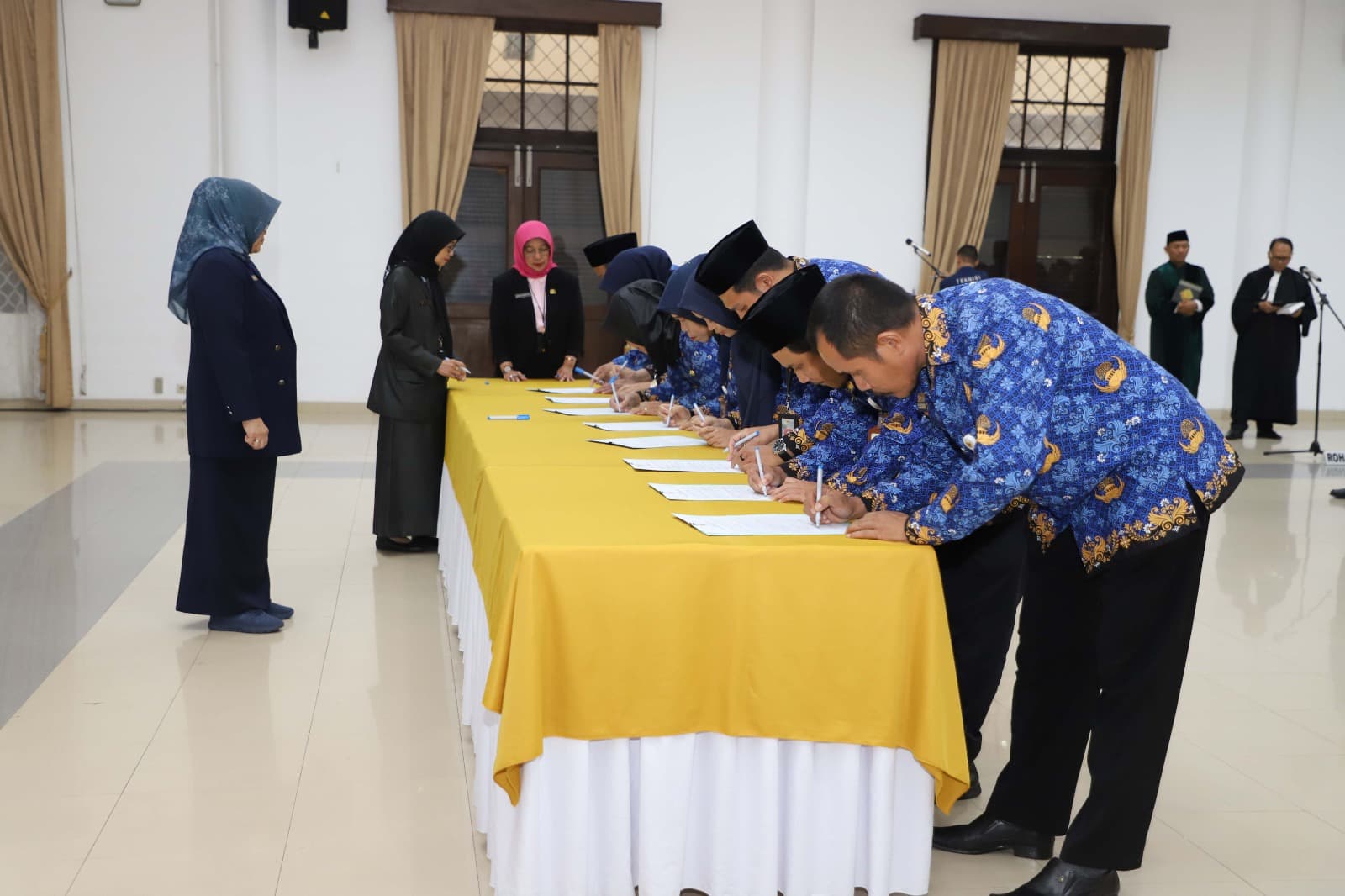 Pelantikan Pejabat Fungsional dan Pegawai Pemerintah Dengan Perjanjian Kerja (PPPK) di Lingkungan Perpusnas