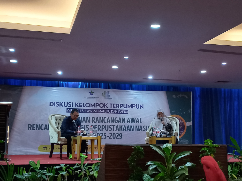 Penyusunan Rancangan Awal Rencana Strategis Perpustakaan Nasional 2025-2029 (Diskusi Kelompok Terpumpun - Wilayah Sulawesi, Maluku, dan Papua)