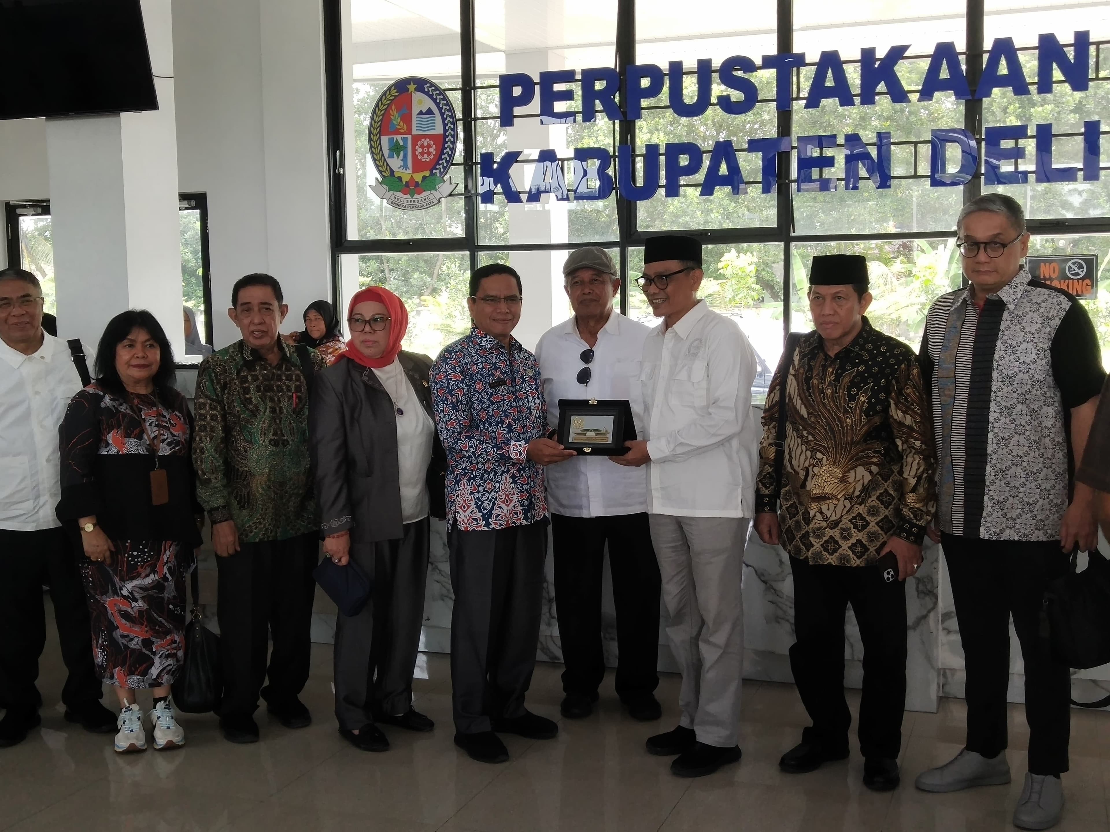 Kunjungan Kerja Reses Komisi X DPR RI Bersama Perpusnas RI di Kabupaten Deli Serdang, Sumatera Utara