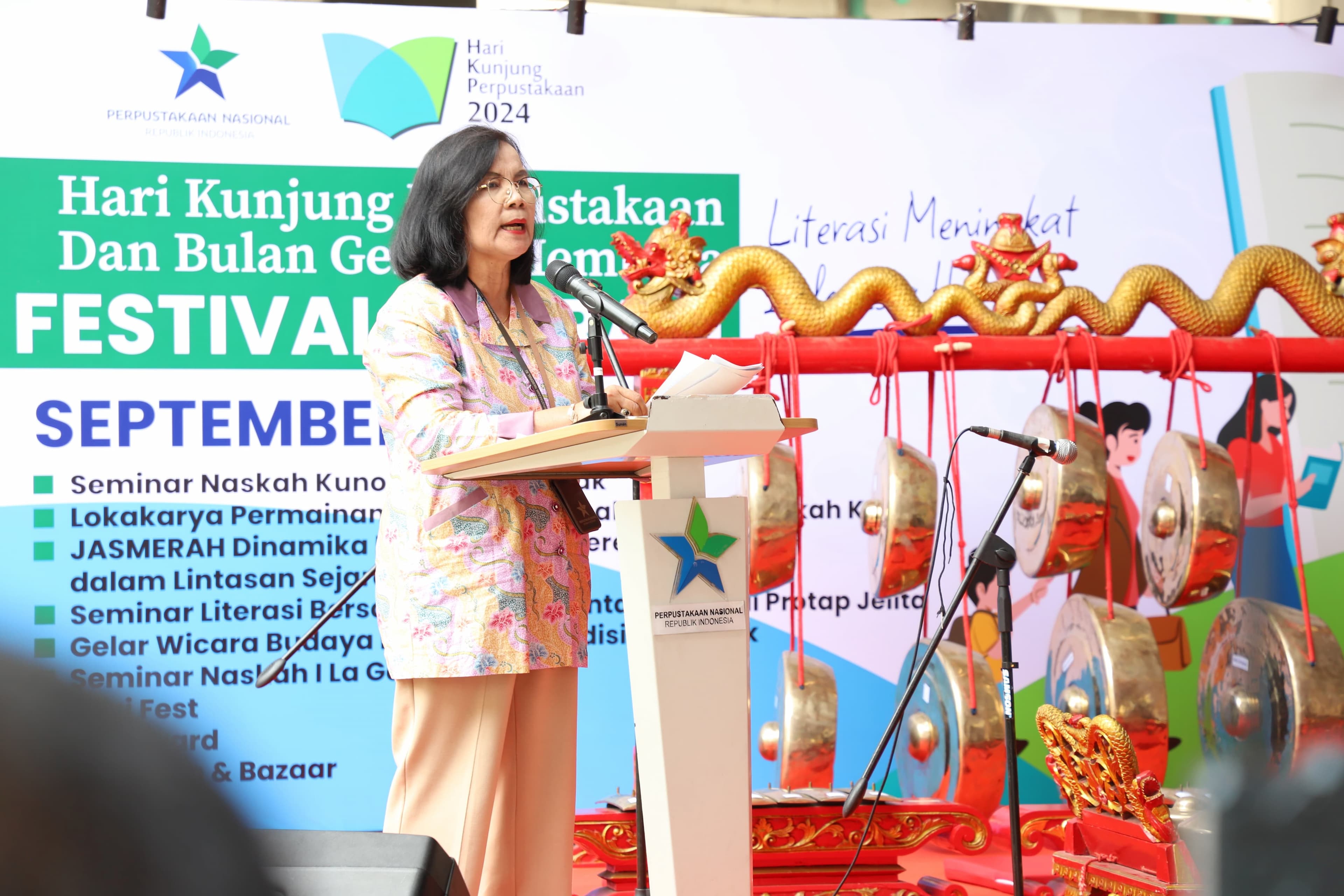 Peringati Hari Kunjung Perpustakaan, Perpusnas Gelar Festival Literasi