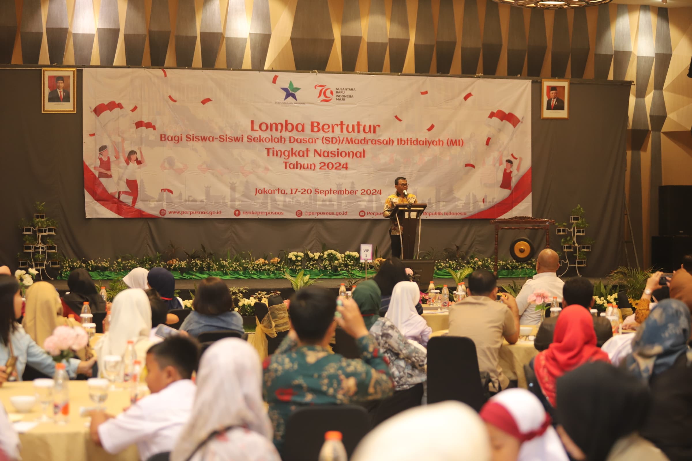 Membangun Generasi Berliterasi Sejak Dini, Perpusnas Gelar Lomba Bertutur Nasional 2024