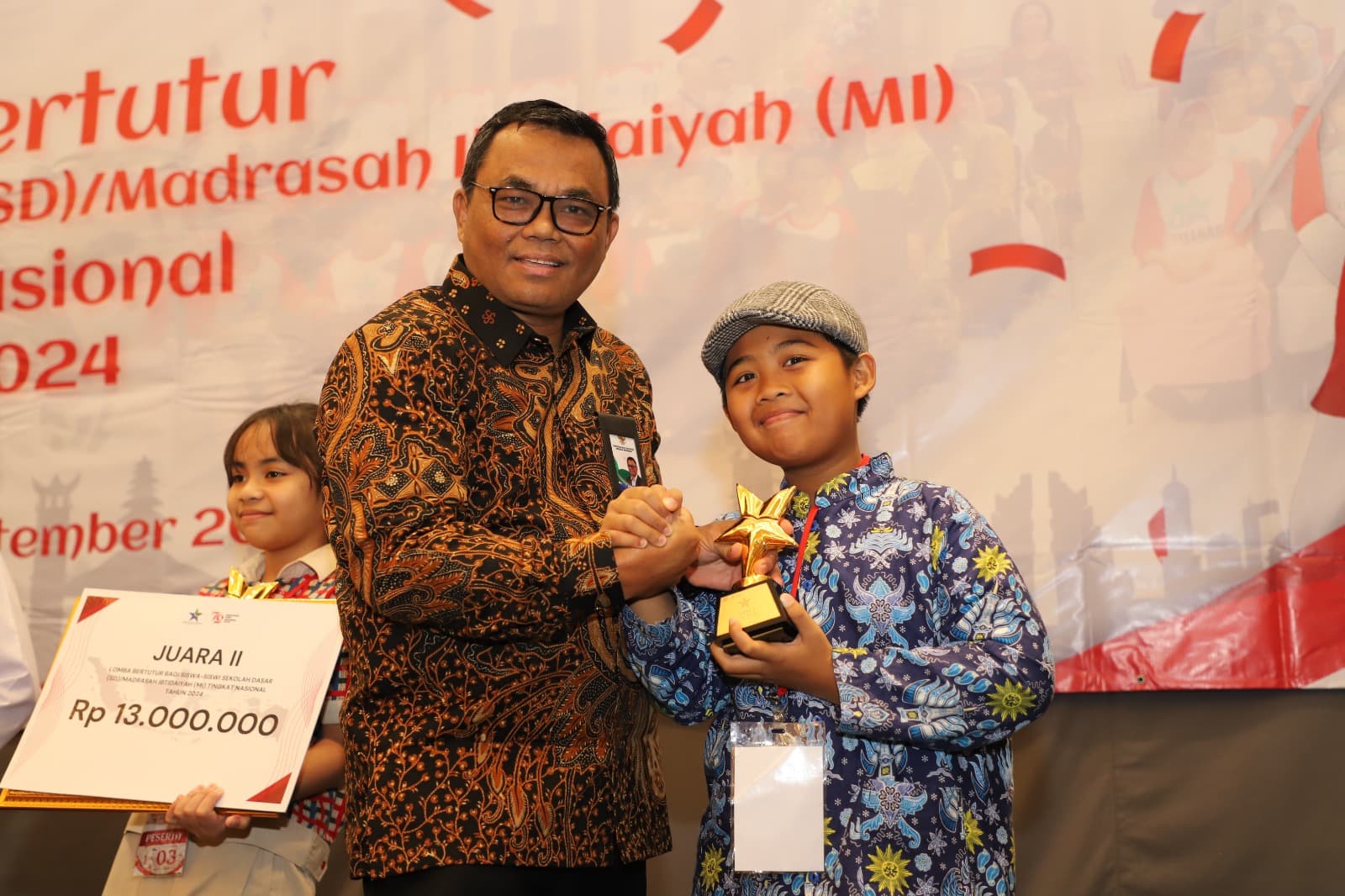 Altaf, Perwakilan dari DI Yogyakarta Raih Juara Satu Lomba Bertutur Tingkat SD/MI