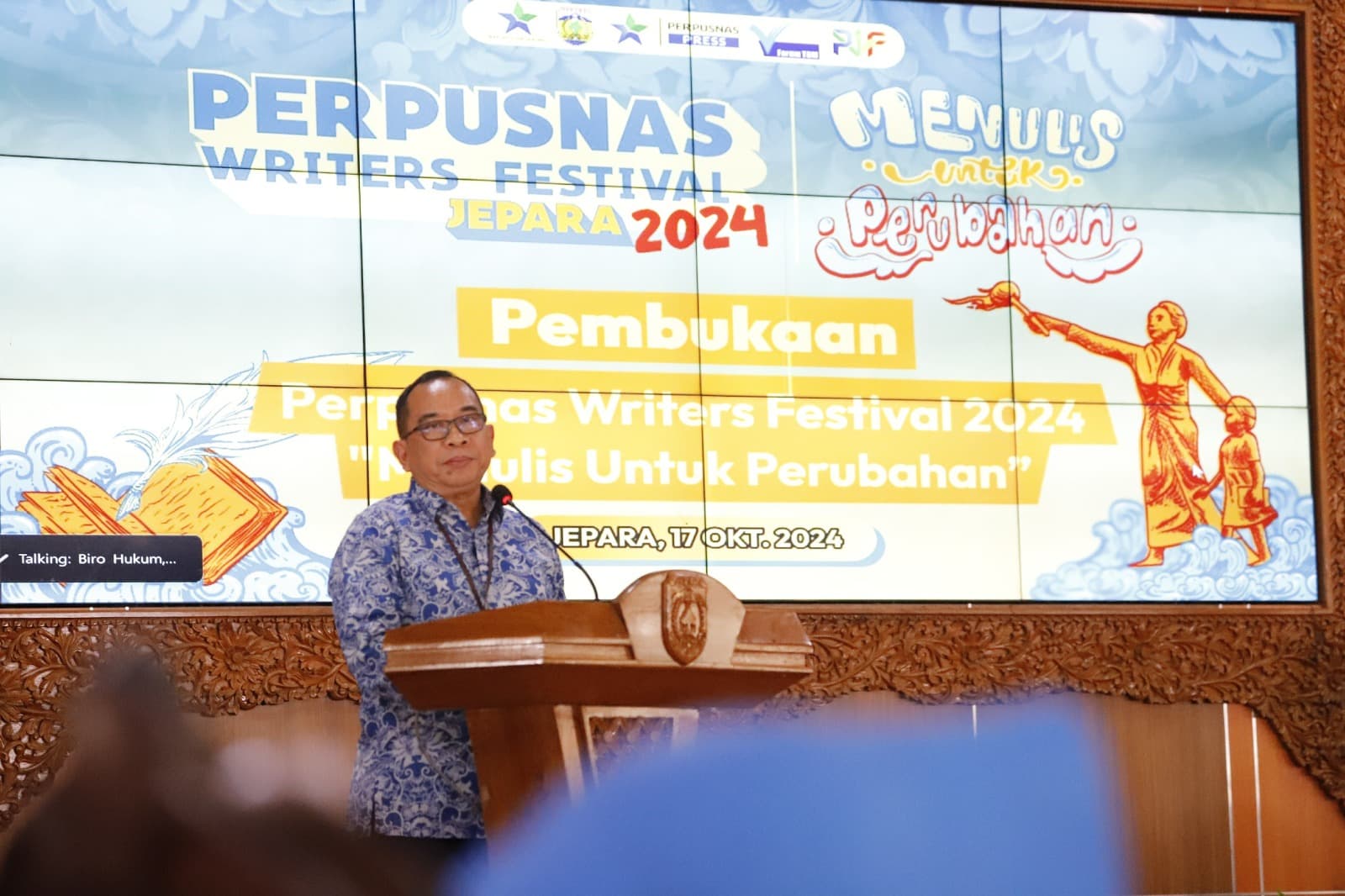 Perpusnas Writers Festival 2024: Menginspirasi Lewat Tulisan di Bumi Kartini