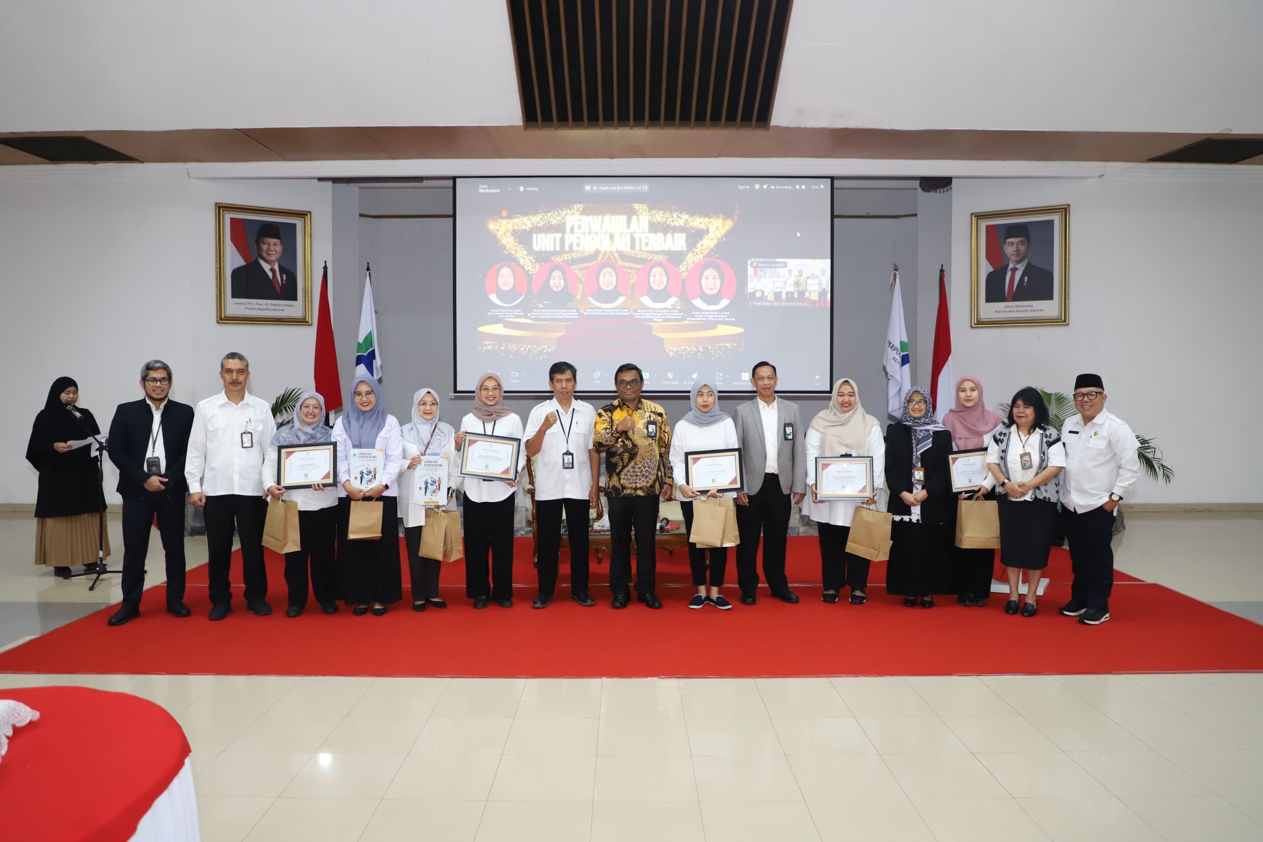 Nilai Pengawasan Kearsipan Meningkat, Lima Unit Raih Penghargaan