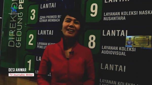 Testimoni Desi Anwar tentang Perpustakaan Nasional RI